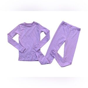 Burt's Bees Size 10 Lavender Purple Two Piece Pajamas
